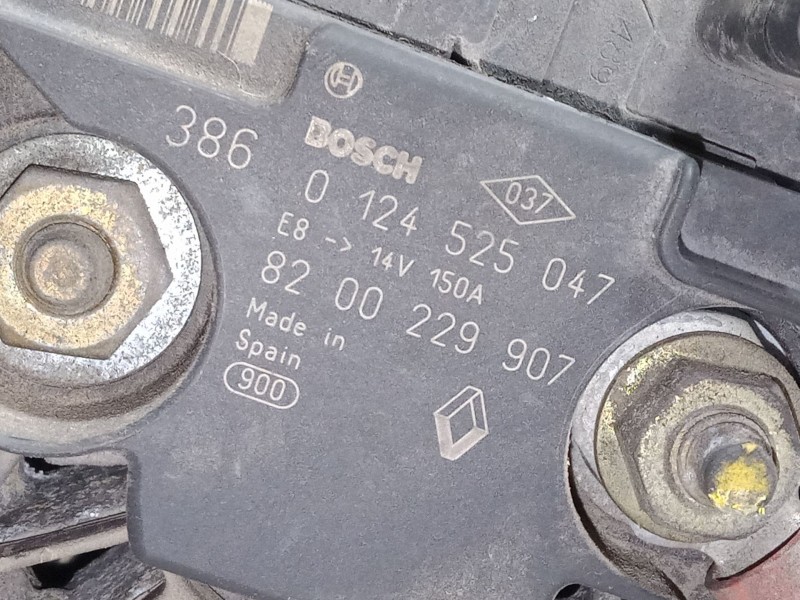 Recambio de alternador para renault laguna ii (bg0/1_) 1.9 dci (bg0e) referencia OEM IAM 8200229907  