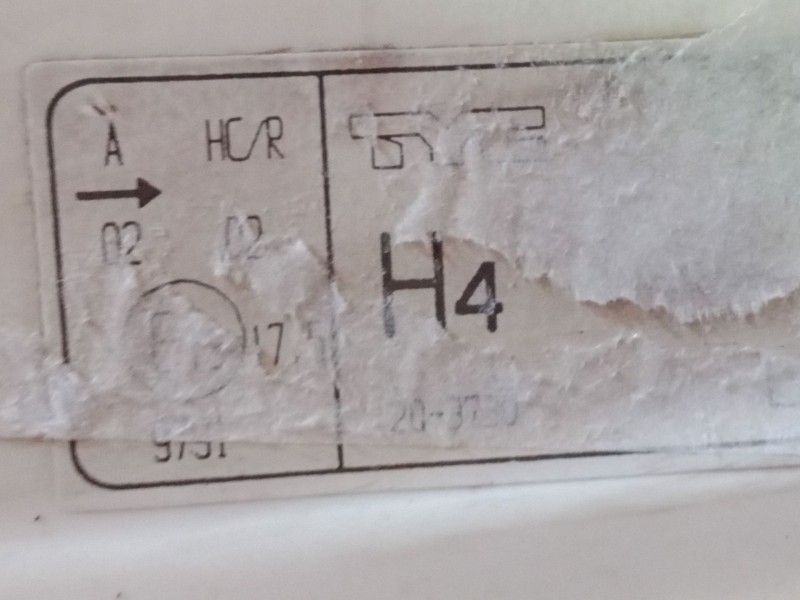 Recambio de faro izquierdo para volvo s40 i (644) 1.6 referencia OEM IAM   