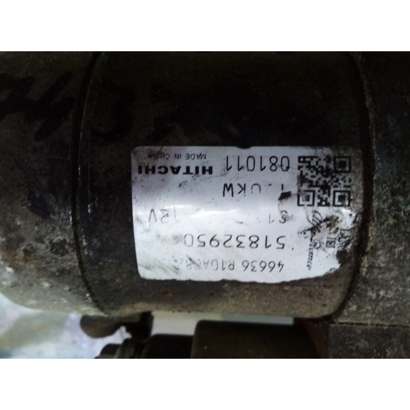 Recambio de motor arranque para fiat punto (188_) 1.2 60 (188.030, .050, .130, .150, .230, .250) referencia OEM IAM 46636R10A882