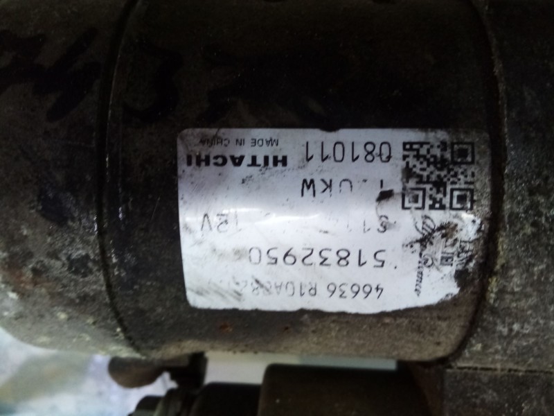 Recambio de motor arranque para fiat punto (188_) 1.2 60 (188.030, .050, .130, .150, .230, .250) referencia OEM IAM 46636R10A882