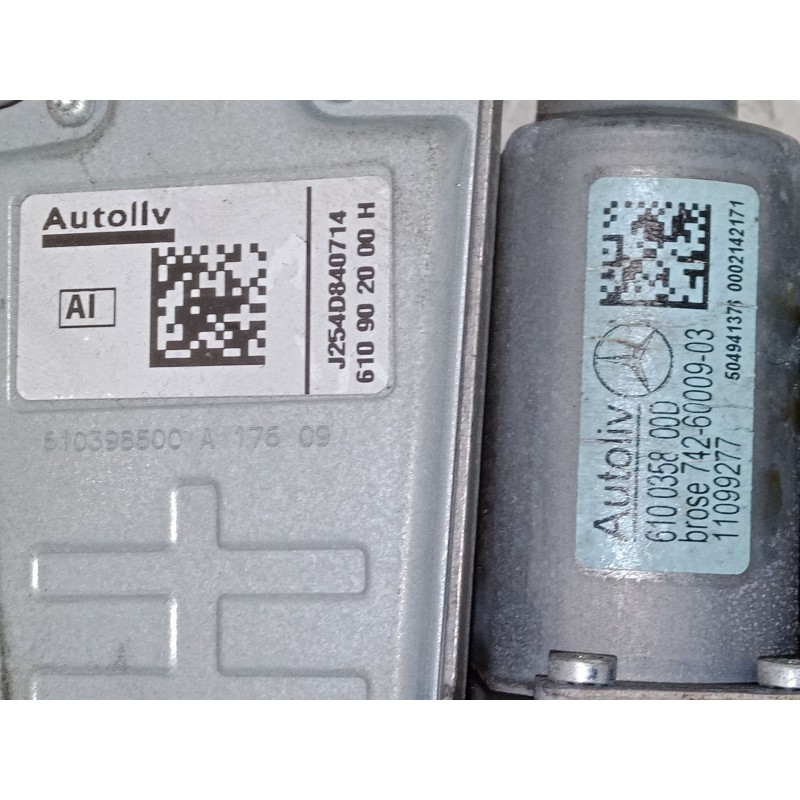 Recambio de cinturon seguridad delantero izquierdo para mercedes-benz clase e (w212) e 200 cdi / bluetec (212.005, 212.006) refe