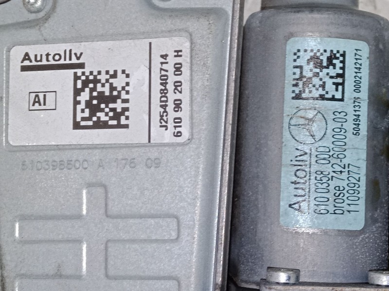 Recambio de cinturon seguridad delantero izquierdo para mercedes-benz clase e (w212) e 200 cdi / bluetec (212.005, 212.006) refe