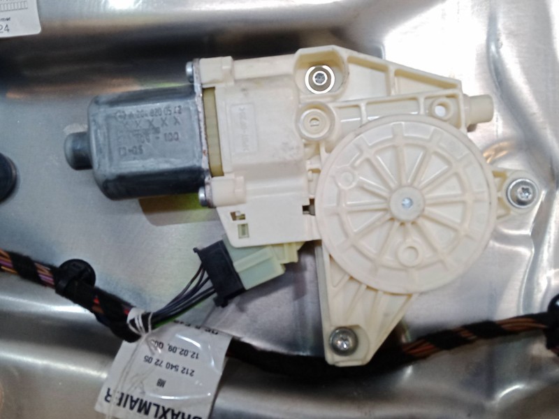 Recambio de elevalunas electrico trasero izquierdo para mercedes-benz clase e (w212) e 200 cdi / bluetec (212.005, 212.006) refe