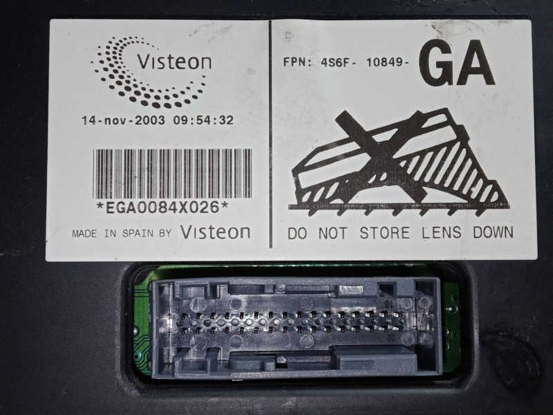 Recambio de cuadro instrumentos para ford fiesta v (jh_, jd_) 1.4 16v referencia OEM IAM 4S6F10849   Recambio de cuadro instrumentos para ford fiesta v (jh_, jd_) 1.4 16v referencia OEM IAM 4S6F10849