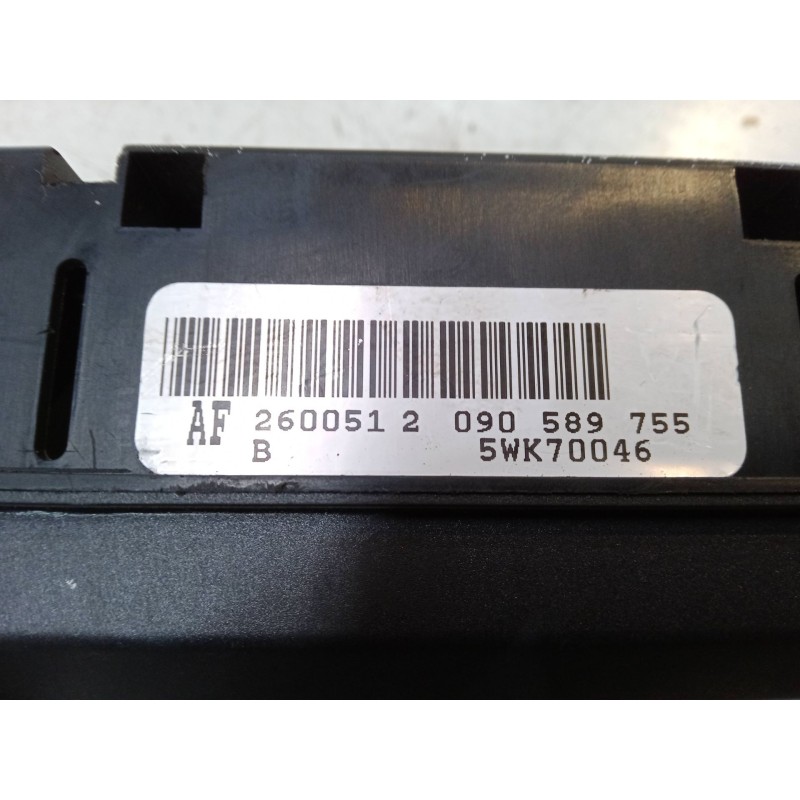 Recambio de pantalla interior reloj para opel zafira a monospace (t98) 2.0 dti 16v (f75) referencia OEM IAM 5WK70046  090589755