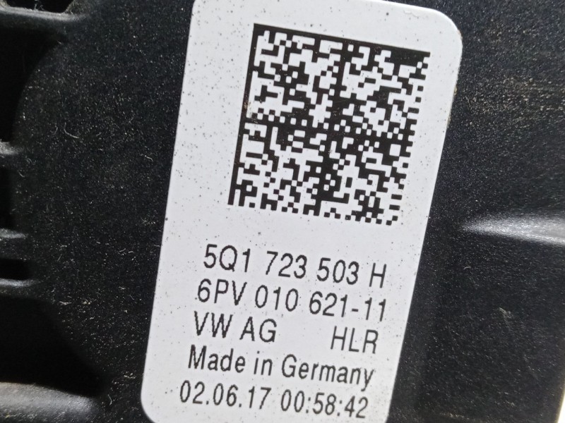 Recambio de pedal acelerador para seat ibiza v (kj1, kjg) 1.0 tsi referencia OEM IAM 5Q1723503H  