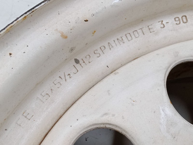 Recambio de llanta alumino 15´´ para suzuki samurai todo terreno, cerrada (sj_) 1.3 a las 4 ruedas (sj 413) referencia OEM IAM  