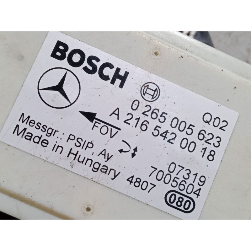 Recambio de modulo esp para mercedes-benz clase a (w169) a 150 (169.031, 169.331) referencia OEM IAM 0265005623  A2165420018