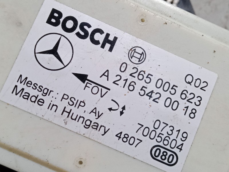 Recambio de modulo esp para mercedes-benz clase a (w169) a 150 (169.031, 169.331) referencia OEM IAM 0265005623  A2165420018