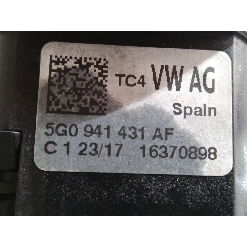 Recambio de conmutador de luces para seat ibiza v (kj1, kjg) 1.0 tsi referencia OEM IAM 5G0941431AF  