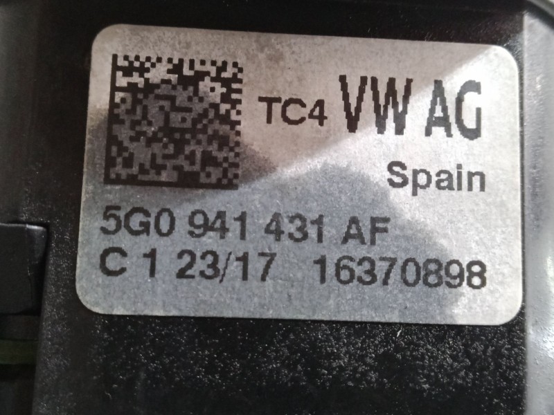 Recambio de conmutador de luces para seat ibiza v (kj1, kjg) 1.0 tsi referencia OEM IAM 5G0941431AF  
