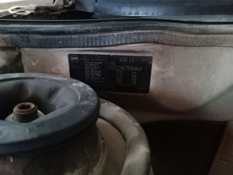 seat inca (6k9) del año 2000