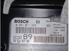 Recambio de bsi para peugeot 307 sw (3h) 2.0 hdi 110 referencia OEM IAM 9652183780 EDC15C2 89 0281011248 2