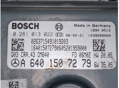 Recambio de centralita motor uce para mercedes-benz clase a (w169) a 180 cdi (169.007, 169.307) referencia OEM IAM A6401507279   2