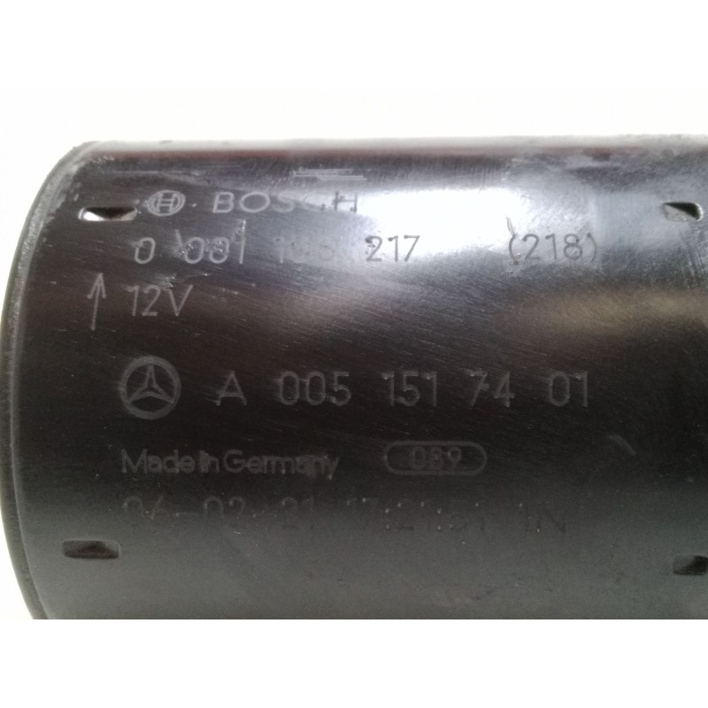 Recambio de motor arranque para mercedes-benz clase a (w169) a 180 cdi (169.007, 169.307) referencia OEM IAM A0051517401  