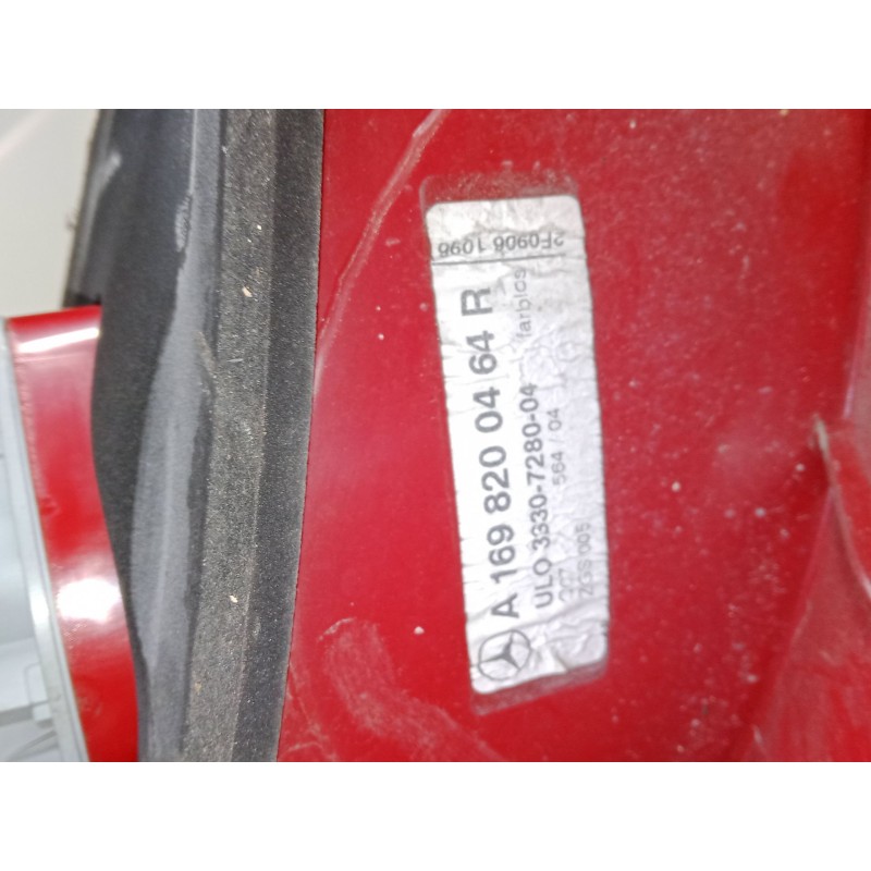 Recambio de piloto trasero derecho para mercedes-benz clase a (w169) a 180 cdi (169.007, 169.307) referencia OEM IAM A1698200464