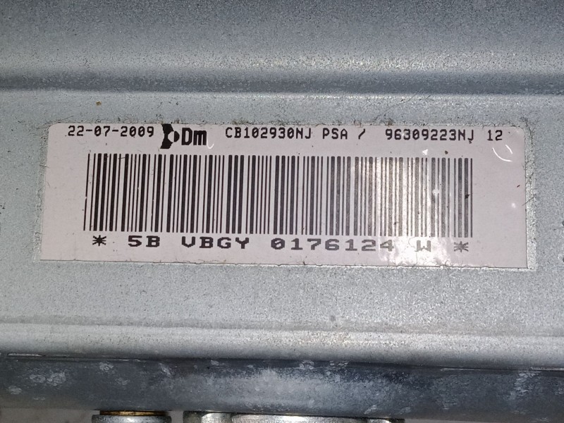 Recambio de airbag salpicadero para citroën berlingo multispace (b9) 1.6 hdi 90 referencia OEM IAM    Recambio de airbag salpicadero para citroën berlingo multispace (b9) 1.6 hdi 90 referencia OEM IAM