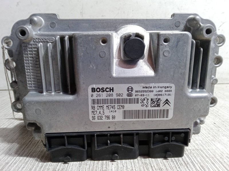 Recambio de centralita motor uce para citroën c3 i (fc_, fn_) 1.6 16v referencia OEM IAM 9663279680  0261208902