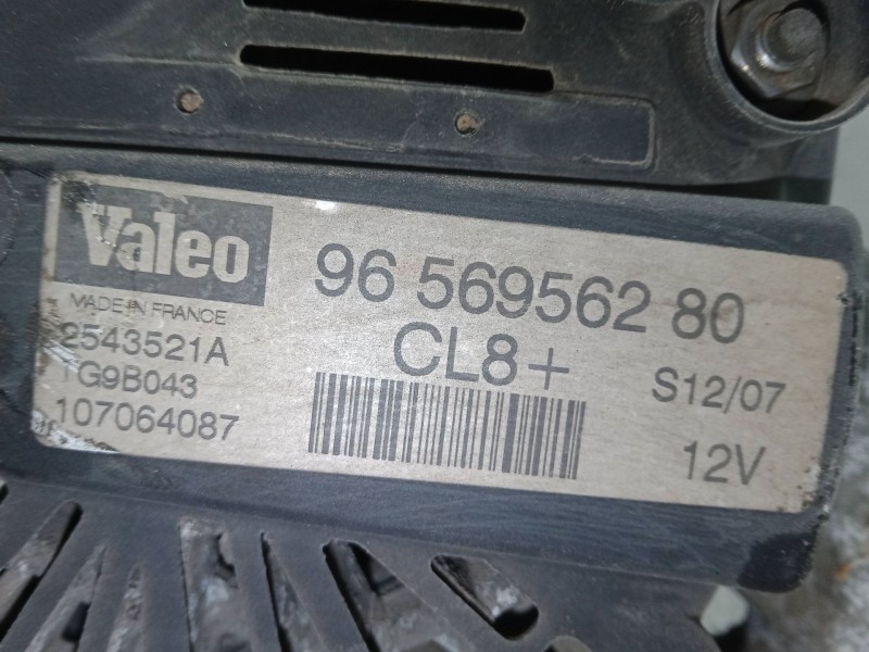 Recambio de alternador para citroën c3 i (fc_, fn_) 1.6 16v referencia OEM IAM 9656956280  CL8