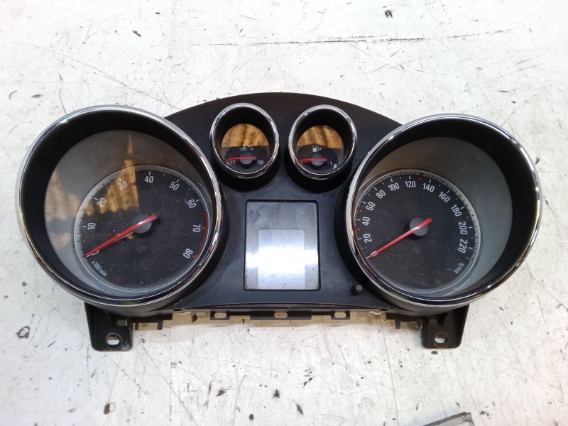 Recambio de cuadro instrumentos para opel meriva b monospace (s10) 1.4 (75) referencia OEM IAM 600775881133  13346196