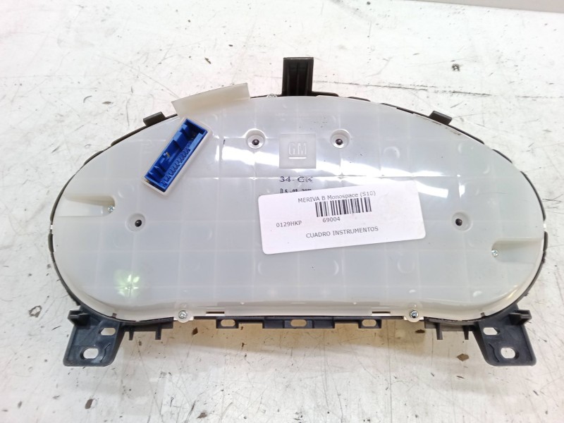 Recambio de cuadro instrumentos para opel meriva b monospace (s10) 1.4 (75) referencia OEM IAM 600775881133  13346196