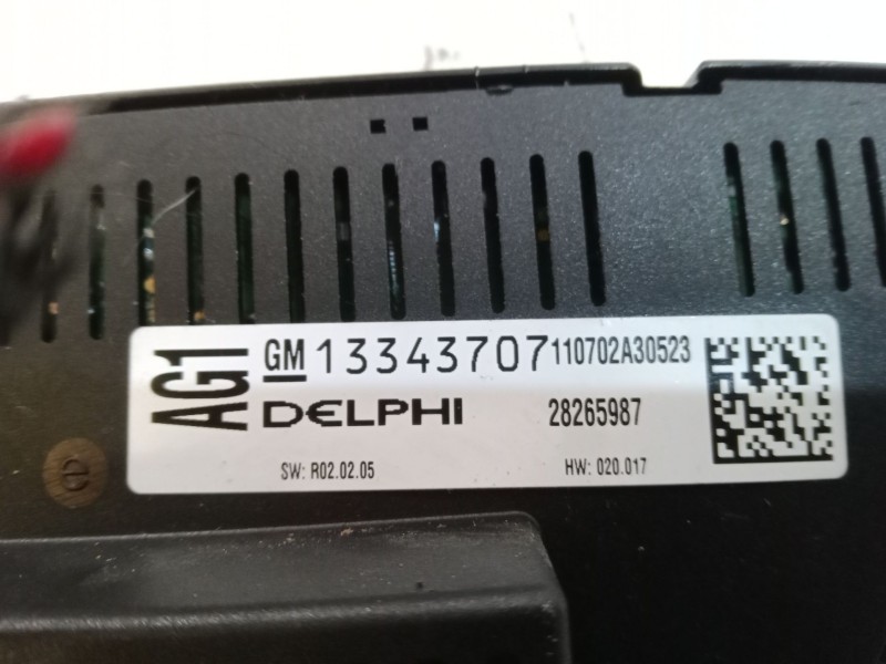 Recambio de mando calefaccion / a/a para opel meriva b monospace (s10) 1.4 (75) referencia OEM IAM   