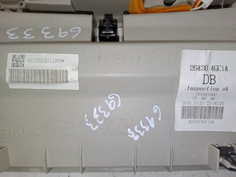 Recambio de luz interior delantera para nissan leaf (ze0) electric referencia OEM IAM   