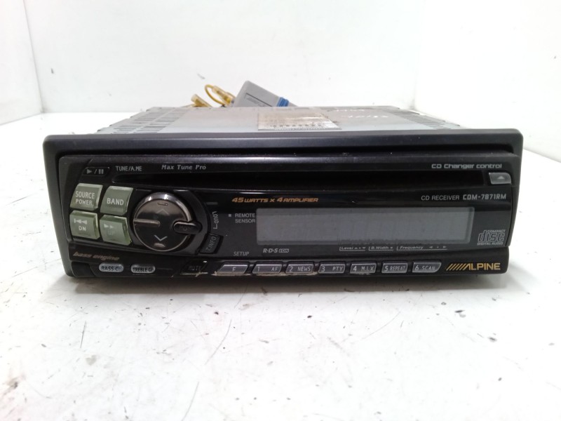 Recambio de radio cd para hyundai coupe ii (gk) 2.7 v6 referencia OEM IAM ALPINECDM7871RM  