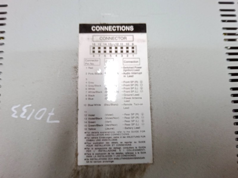 Recambio de radio cd para hyundai coupe ii (gk) 2.7 v6 referencia OEM IAM ALPINECDM7871RM  