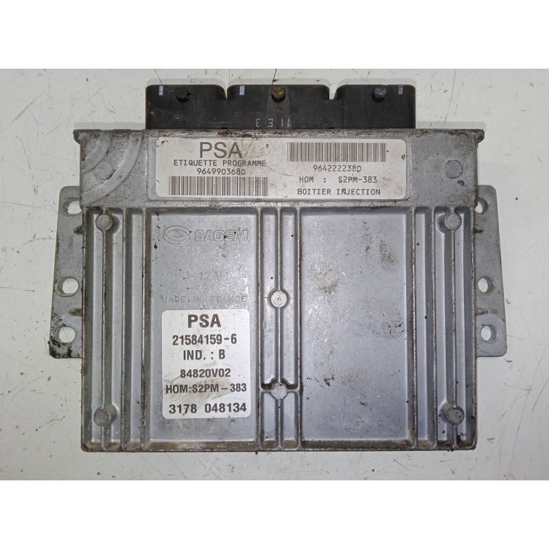 Recambio de centralita motor uce para citroën c3 pluriel (hb_) 1.4 referencia OEM IAM 215841596  9642222380