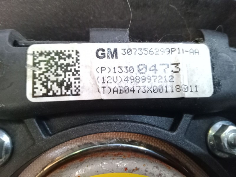 Recambio de airbag volante para opel meriva b monospace (s10) 1.4 (75) referencia OEM IAM 307356299P10AA  