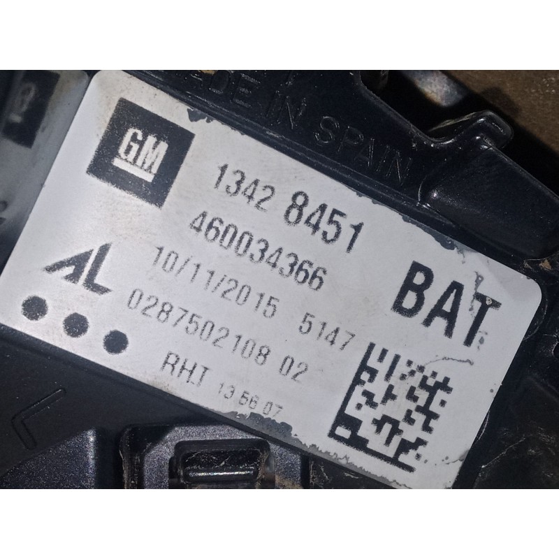 Recambio de piloto trasero porton izquierdo para opel corsa e (x15) 1.3 cdti (08, 68) referencia OEM IAM 13428451  