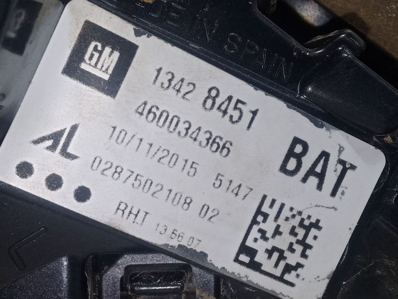 Recambio de piloto trasero porton izquierdo para opel corsa e (x15) 1.3 cdti (08, 68) referencia OEM IAM 13428451  