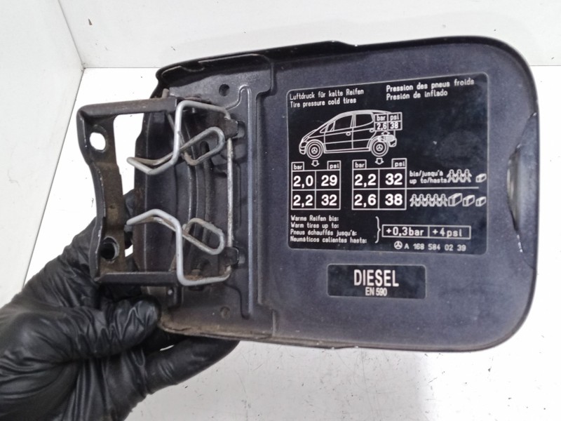 Recambio de tapa exterior combustible para mercedes-benz clase a (w168) a 170 cdi (168.008) referencia OEM IAM   