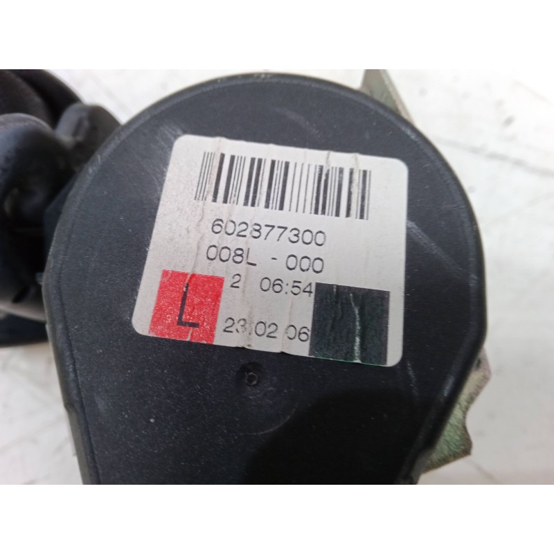 Recambio de cinturon seguridad delantero izquierdo para mercedes-benz clase a (w169) a 180 cdi (169.007, 169.307) referencia OEM