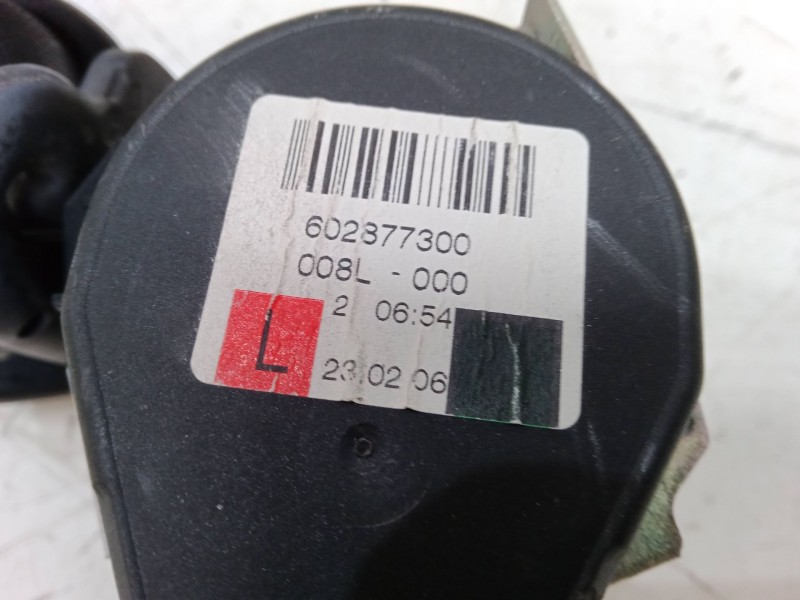 Recambio de cinturon seguridad delantero izquierdo para mercedes-benz clase a (w169) a 180 cdi (169.007, 169.307) referencia OEM