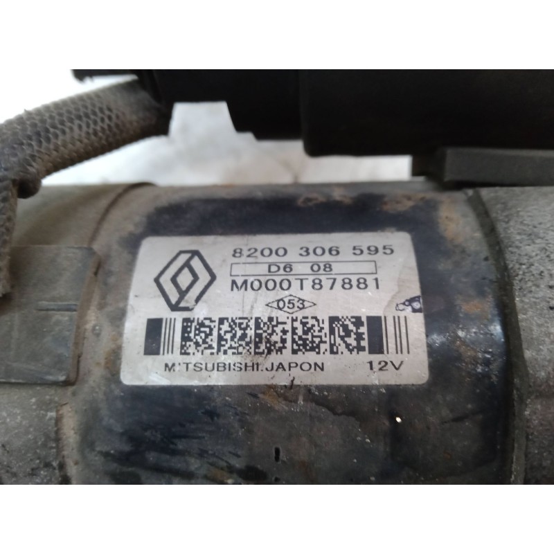 Recambio de motor arranque para nissan note (e11, ne11) 1.5 dci referencia OEM IAM   