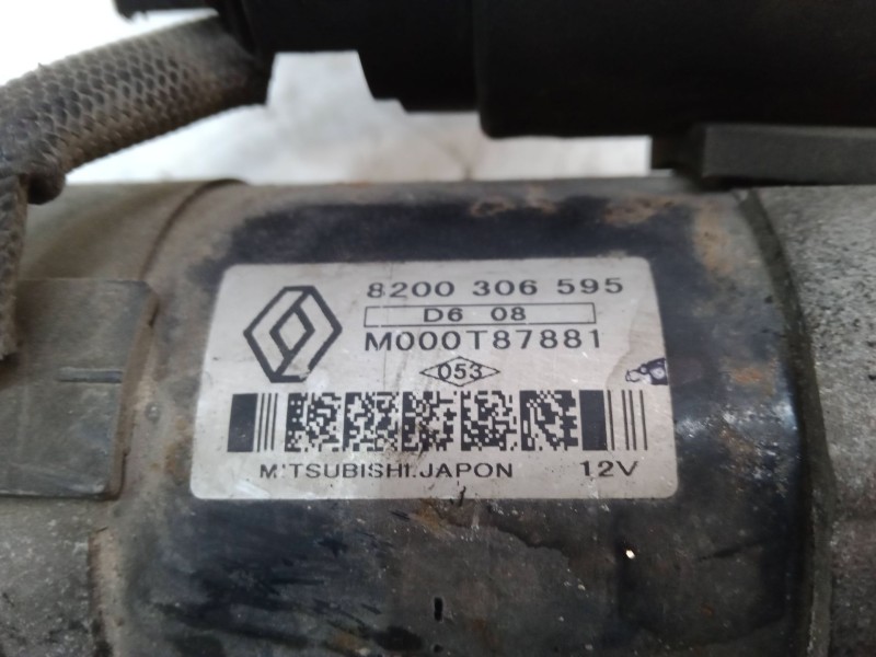 Recambio de motor arranque para nissan note (e11, ne11) 1.5 dci referencia OEM IAM   