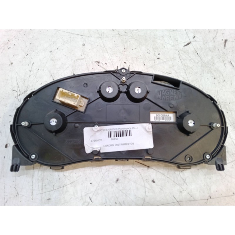 Recambio de cuadro instrumentos para peugeot partner origin monospace (g_) 1.6 hdi 75 referencia OEM IAM 9665983180  