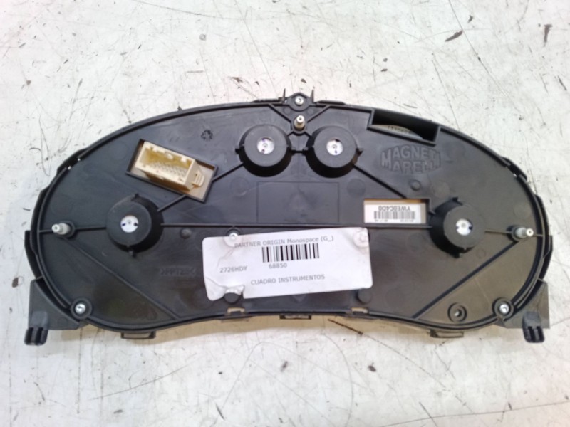 Recambio de cuadro instrumentos para peugeot partner origin monospace (g_) 1.6 hdi 75 referencia OEM IAM 9665983180  