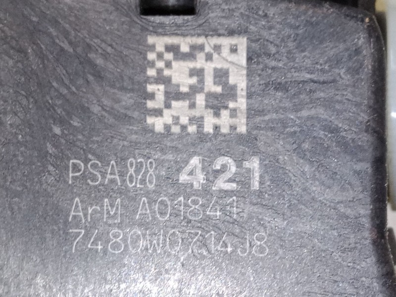 Recambio de cerradura puerta trasera izquierda para peugeot partner origin monospace (g_) 1.6 hdi 75 referencia OEM IAM PSA82842