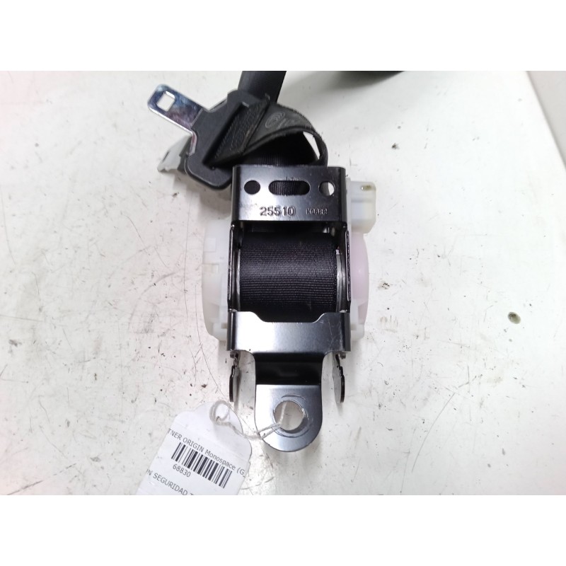 Recambio de cinturon seguridad trasero central para peugeot partner origin monospace (g_) 1.6 hdi 75 referencia OEM IAM   