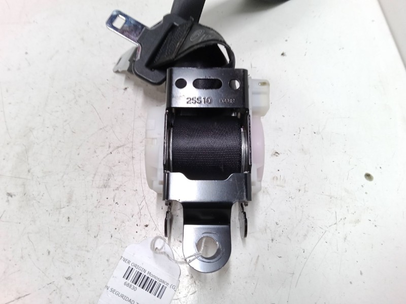 Recambio de cinturon seguridad trasero central para peugeot partner origin monospace (g_) 1.6 hdi 75 referencia OEM IAM   