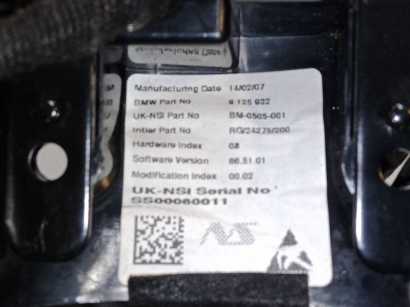 Recambio de cuadro instrumentos para mini mini (r56) cooper referencia OEM IAM 9125932  BM0505001