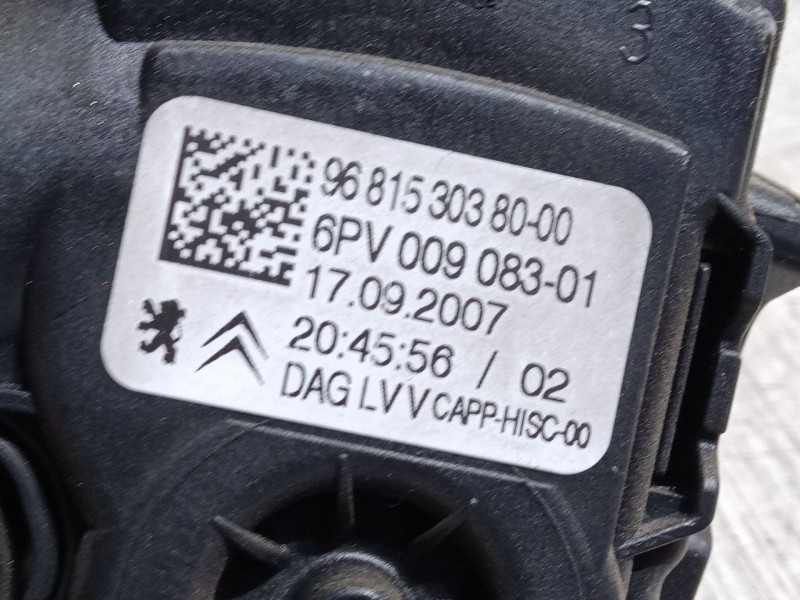 Recambio de pedal acelerador para peugeot 308 i (4a_, 4c_) 1.6 16v referencia OEM IAM 9681530380-00  