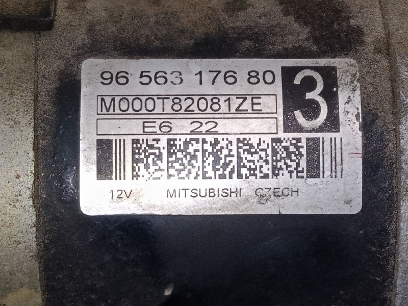 Recambio de motor arranque para peugeot 307 (3a/c) 2.0 16v referencia OEM IAM 9656317680  