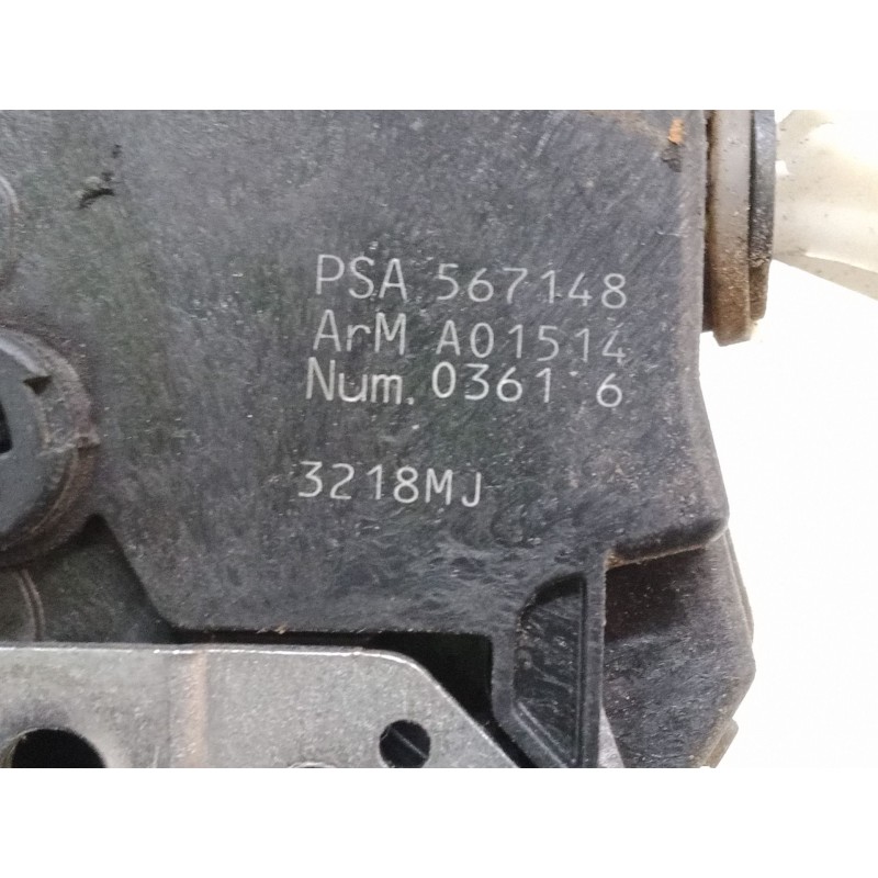 Recambio de cerradura puerta delantera izquierda para peugeot 308 i (4a_, 4c_) 1.6 16v referencia OEM IAM PSA567148   Recambio de cerradura puerta delantera izquierda para peugeot 308 i (4a_, 4c_) 1.6 16v referencia OEM IAM PSA567148
