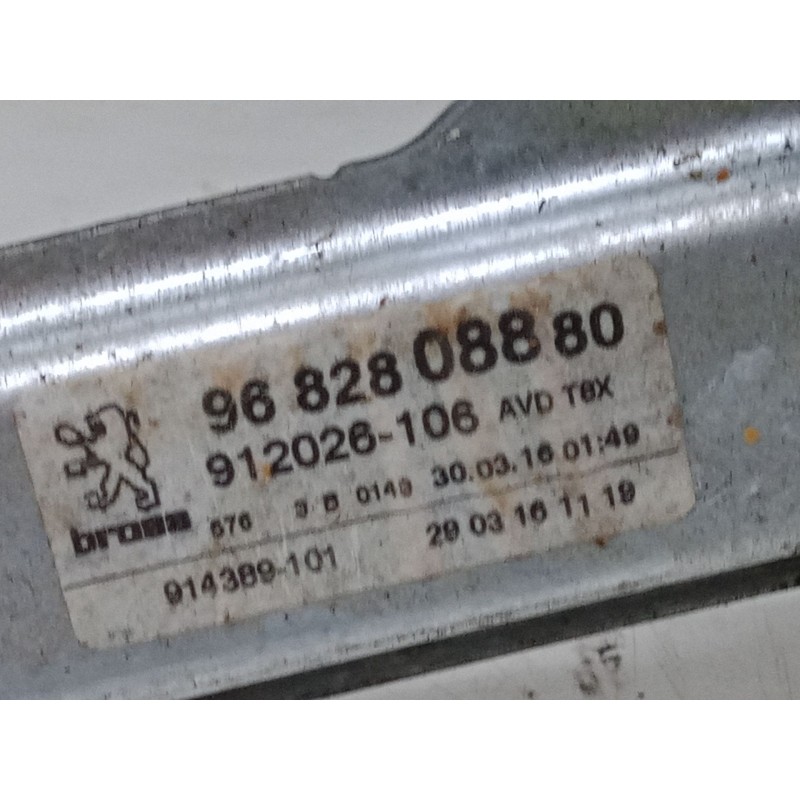 Recambio de elevalunas electrico delantero derecho para peugeot 3008 ii suv (mc_, mr_, mj_, m4_) 1.6 bluehdi 120 referencia OEM 