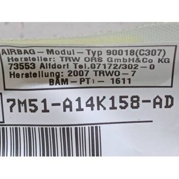 AIRBAG CORTINA DELANTERO DERECHO 7M51A14K158AD 