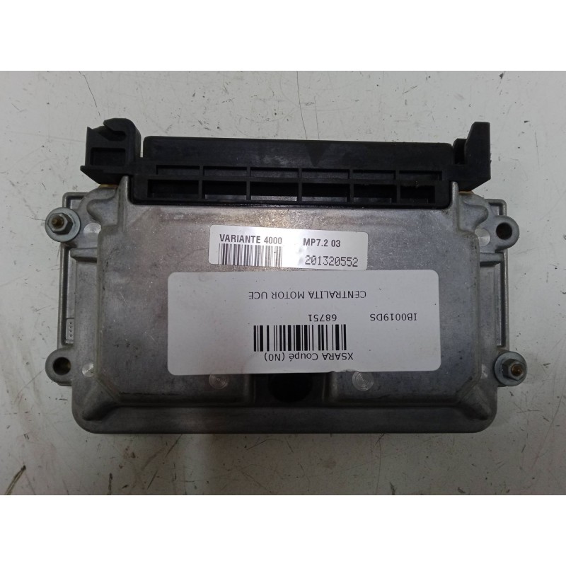 Recambio de centralita motor uce para citroën xsara coupé (n0) 1.6 i referencia OEM IAM 9632693880  